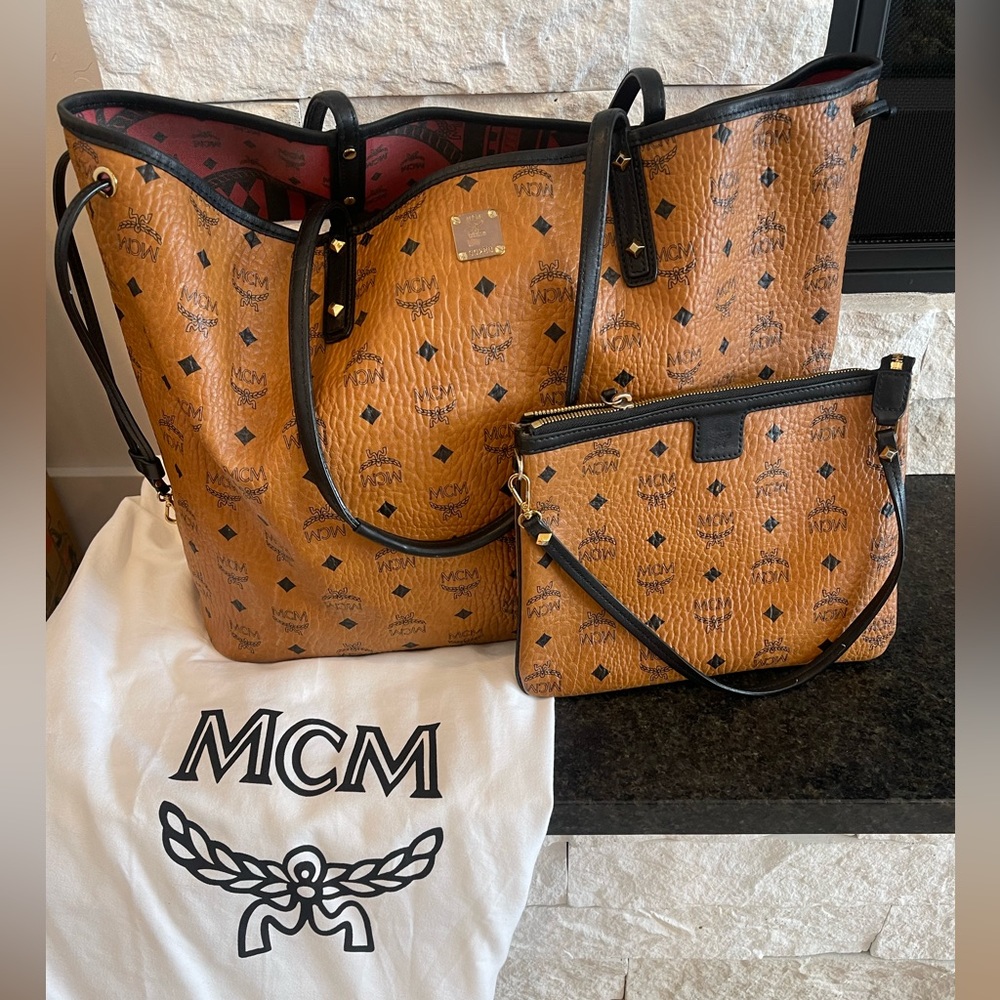 MCM Large Reversible Tote